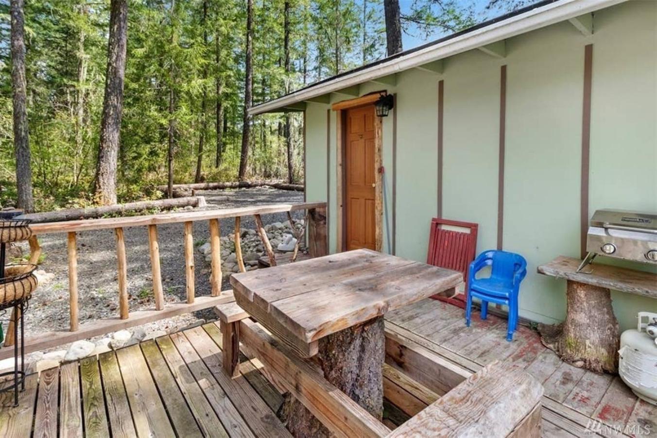Mt Rainier Little Green Cabin On Big Creek! أشفورد المظهر الخارجي الصورة